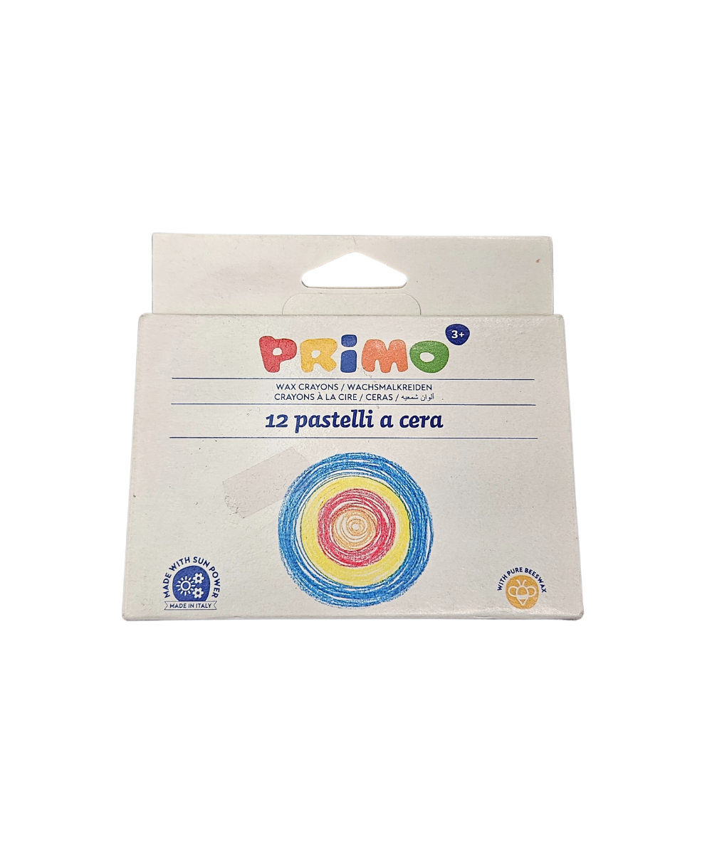 Confezione 12 Pastelli A Cera Primo
