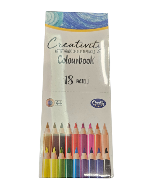 Confezione 18 Pastelli Colourbook