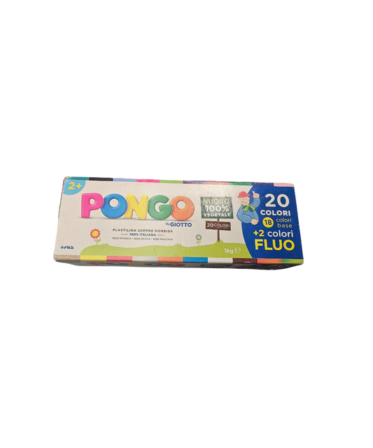Confezione 20 Colori Pongo Giotto