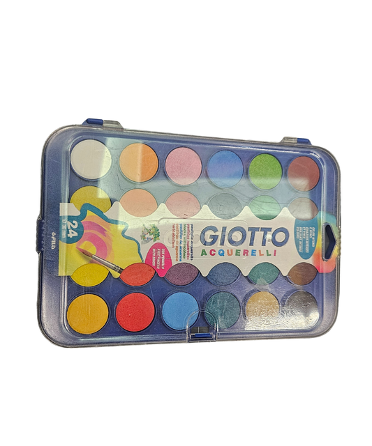 Confezione 24 Acquerelli Giotto