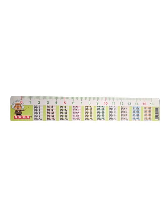 Righello Mathematics 16CM Arda