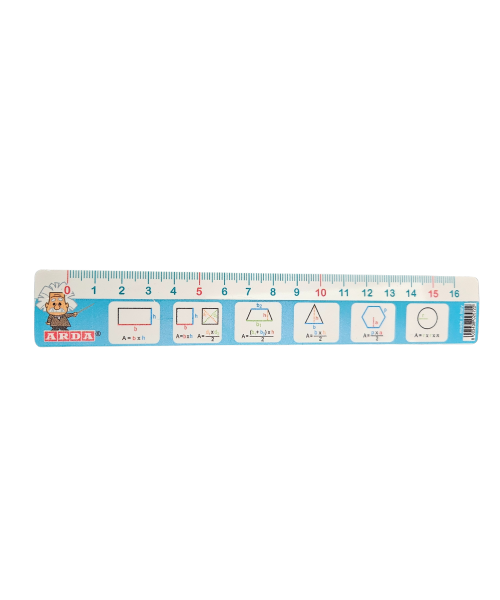 Righello Mathematics 16CM Arda