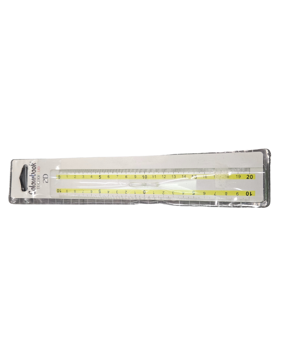 Righello 20CM Colourbook Tecnofluo