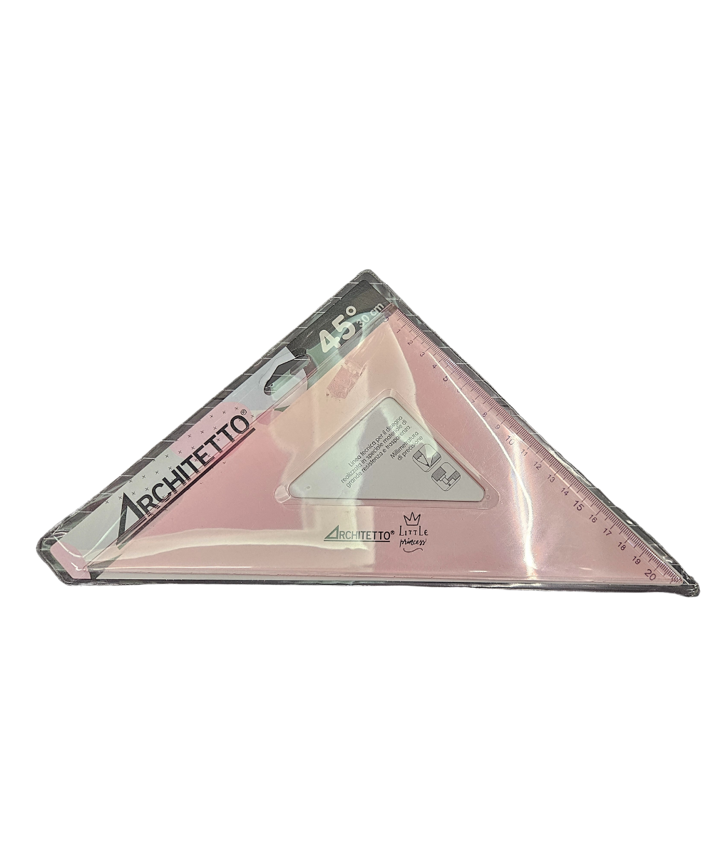 Squadretta 45° 30CM Architetto