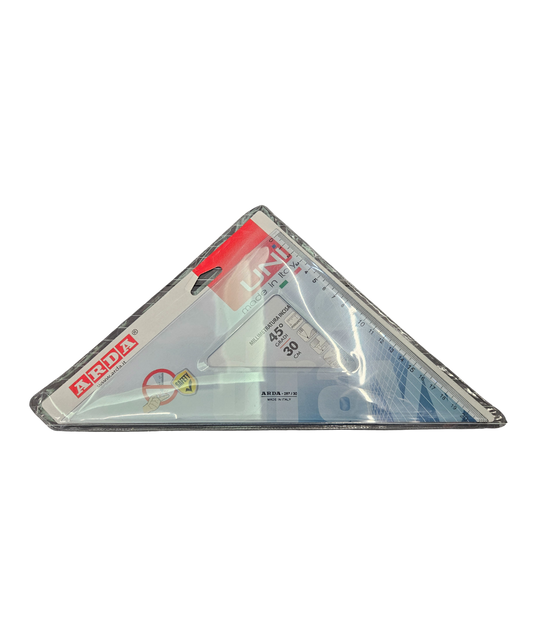 Squadretta 45° 30CM Arda