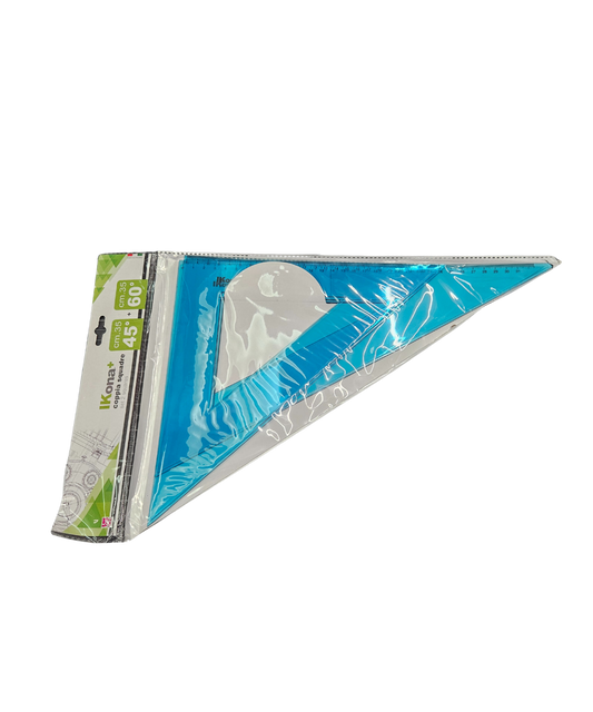 Coppia Squadrette 45° e 60° 35CM IKona+
