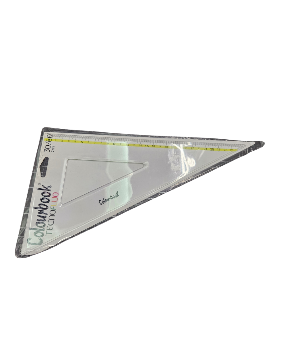 Squadretta 60° 30CM Colourbook Tecnofluo