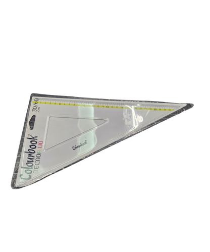 Squadretta 60° 30CM Colourbook Tecnofluo