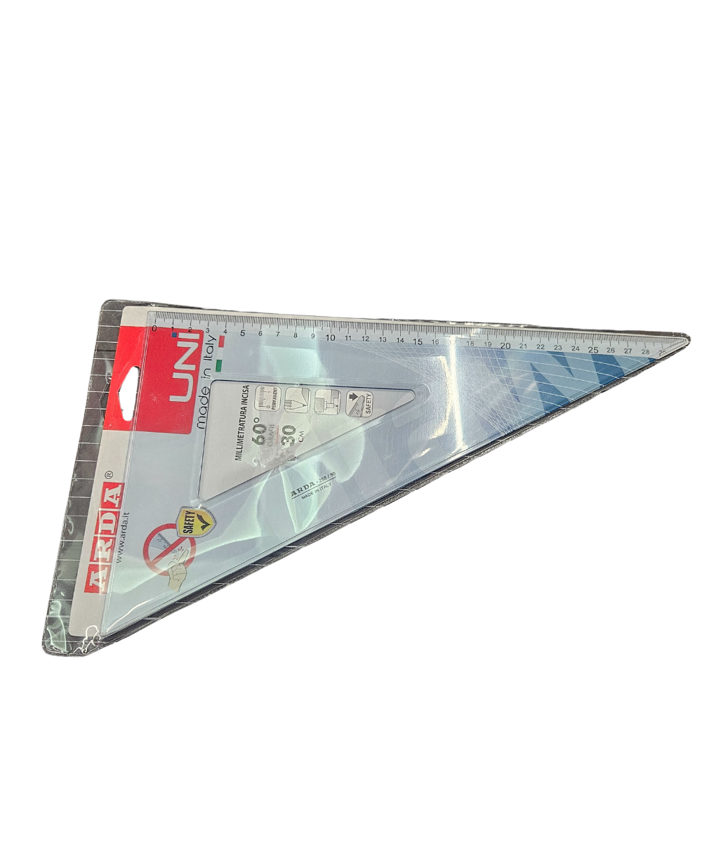 Squadretta 60° 30CM Arda