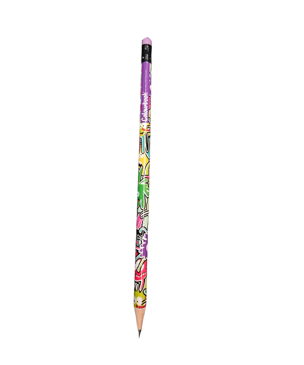 Matita Colourbook Con Gomma