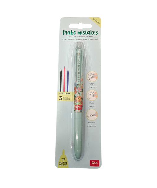 Penna Legami 3 Colori Make Mistakes